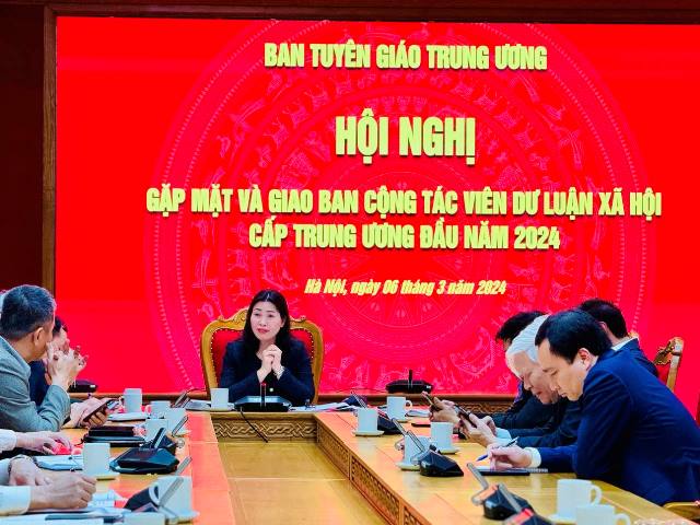 Định hướng dư luận tích cực, tạo sự đồng thuận cao trong xã hội