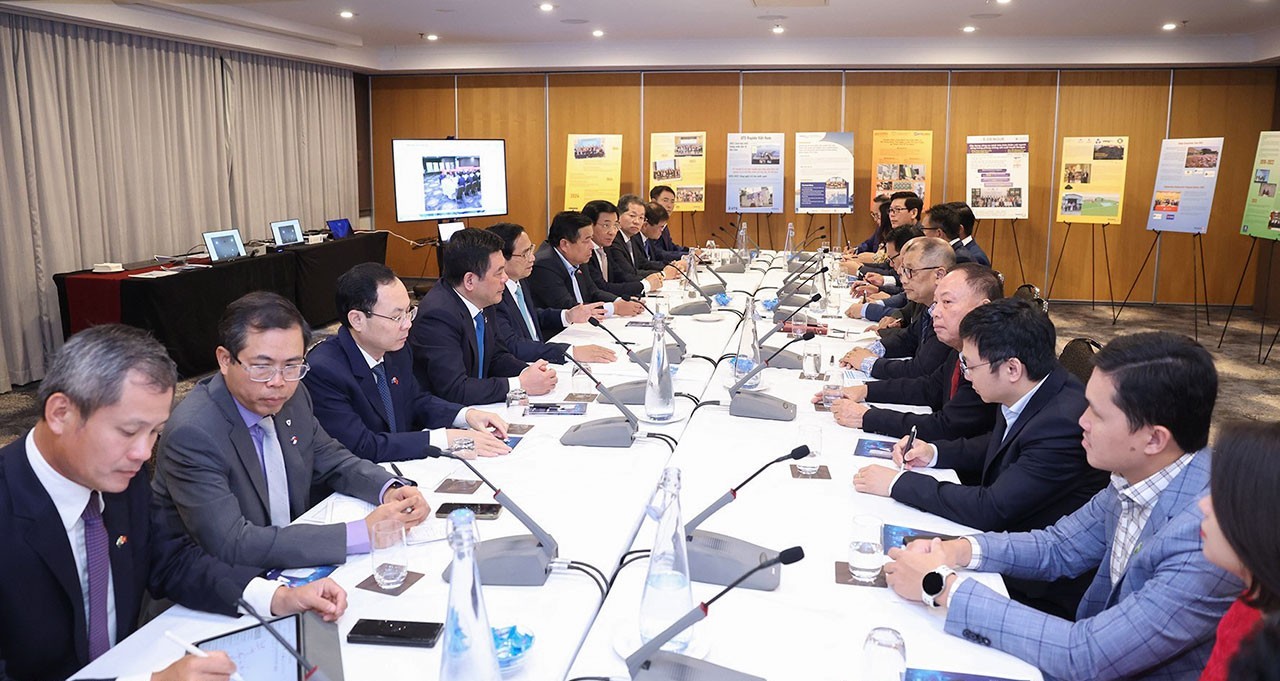 Thủ tướng làm việc với Hội Doanh nhân Việt Nam tại Australia