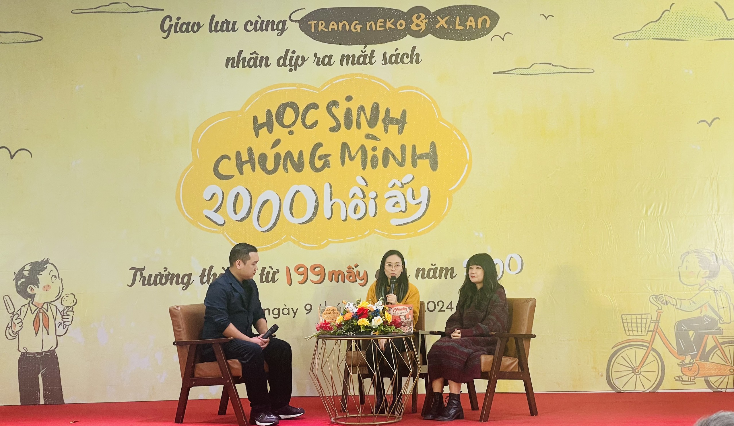Ra mắt sách tranh tái hiện thời học sinh đáng nhớ của thập niên 2000