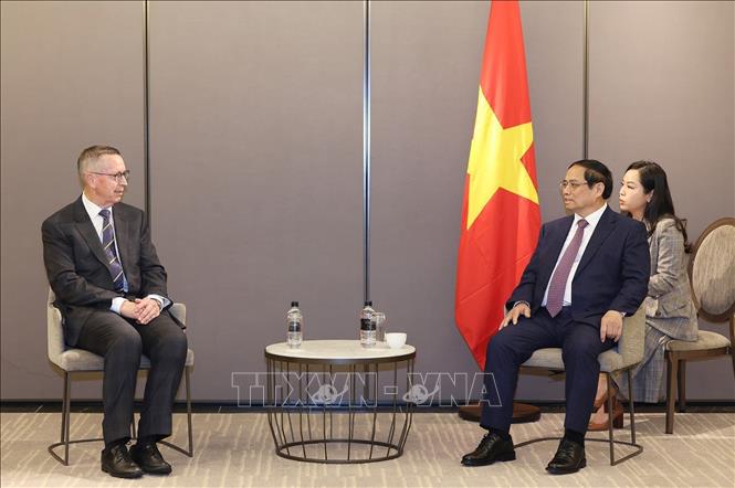 Thủ tướng Phạm Minh Chính làm việc với giới khoa học, doanh nhân New Zealand