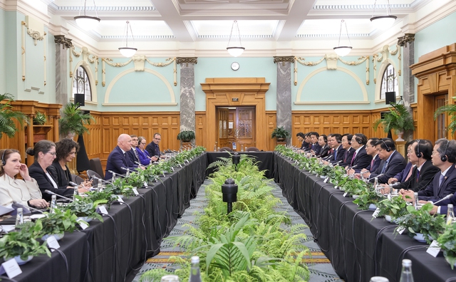 Thủ tướng Phạm Minh Chính hội đàm với Thủ tướng New Zealand