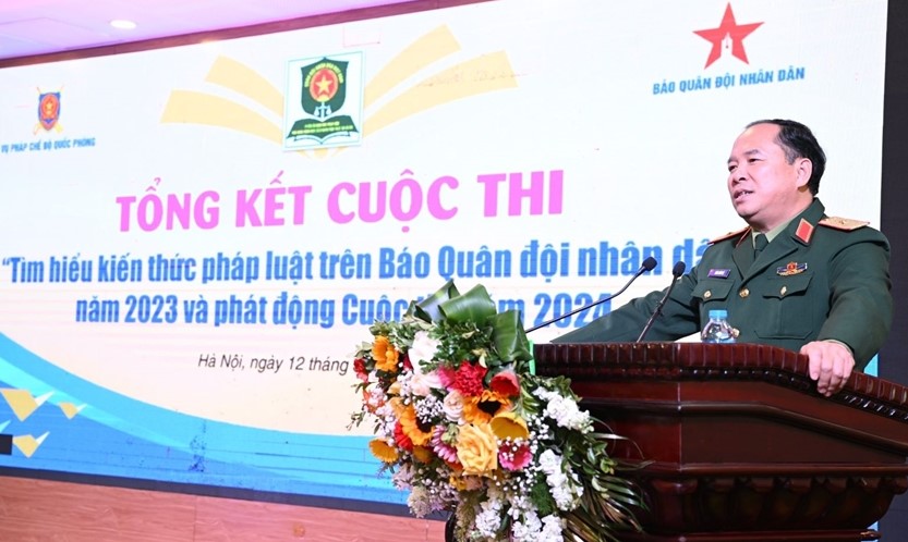 Phát động cuộc thi Tìm hiểu kiến thức pháp luật trên Báo Quân đội nhân dân