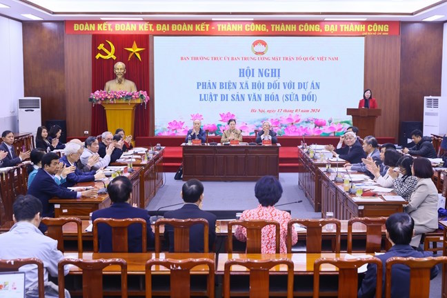 Phản biện xã hội đối với dự án Luật Di sản văn hóa sửa đổi
