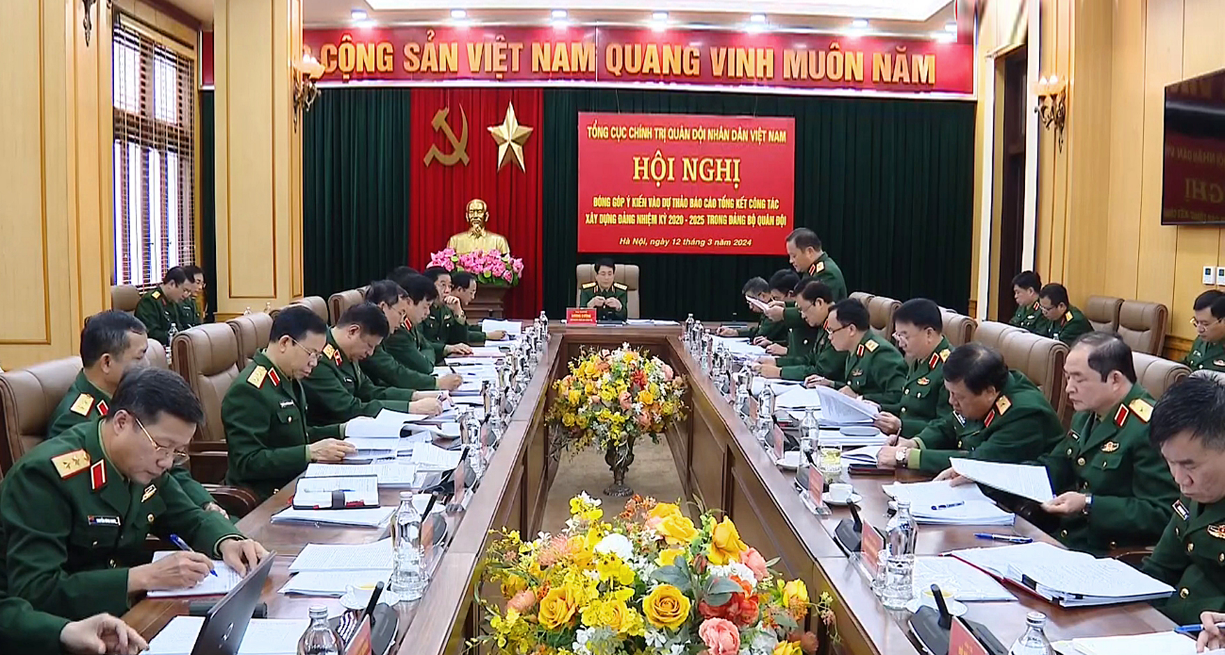 Chuẩn bị tổng kết công tác xây dựng Đảng nhiệm kỳ 2020-2025 trong Đảng bộ Quân đội