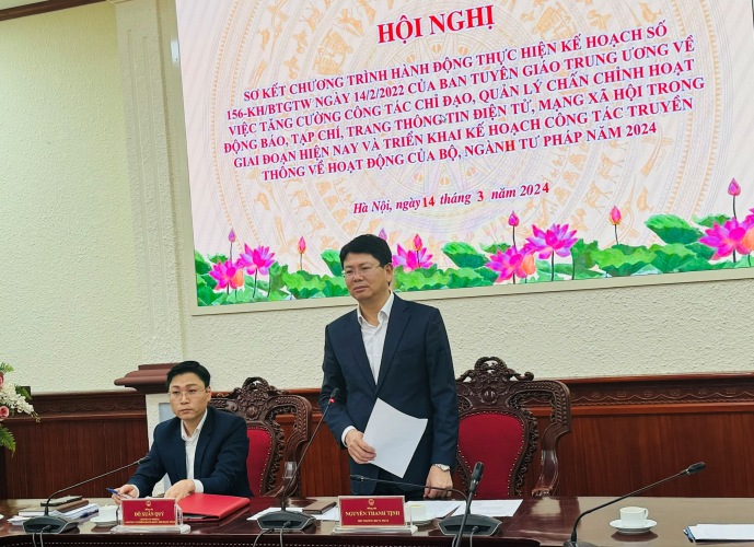 Phát huy tối đa vai trò của báo chí trong tuyên truyền hoạt động của Bộ, ngành Tư pháp