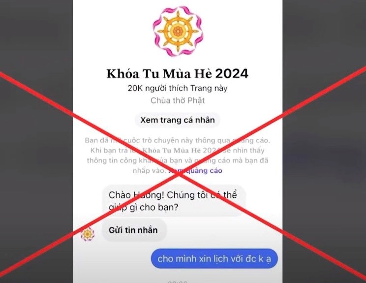 Hà Nội Một người bị chiếm đoạt 2,8 tỷ sau khi “sập bẫy” khóa tu mùa hè