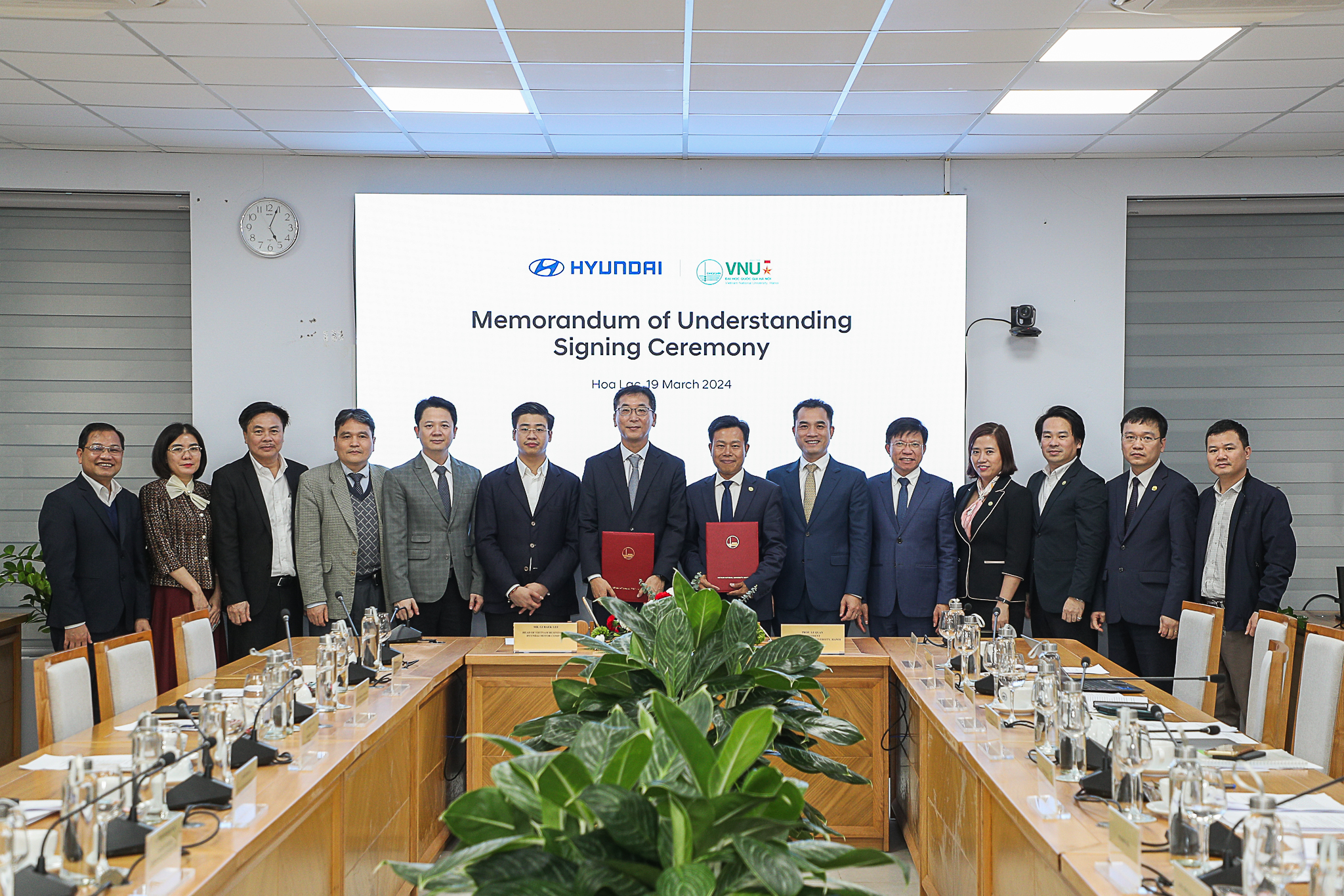 Hợp tác giữa ĐHQGHN và Công ty Hyundai Motor trong đào tạo nguồn nhân lực chất lượng cao