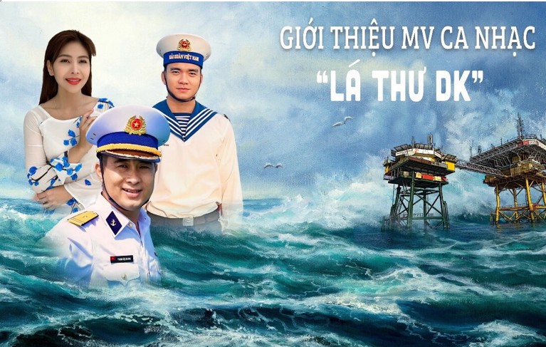 Lá thư DK - Niềm tự hào tình yêu biển đảo