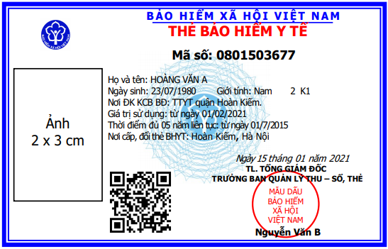 Vì sao thẻ BHYT mẫu mới không ghi ngày hết hạn sử dụng