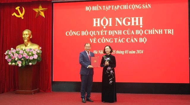 Phó Trưởng Ban Tuyên giáo Trung ương Lê Hải Bình giữ chức Tổng Biên tập Tạp chí Cộng sản