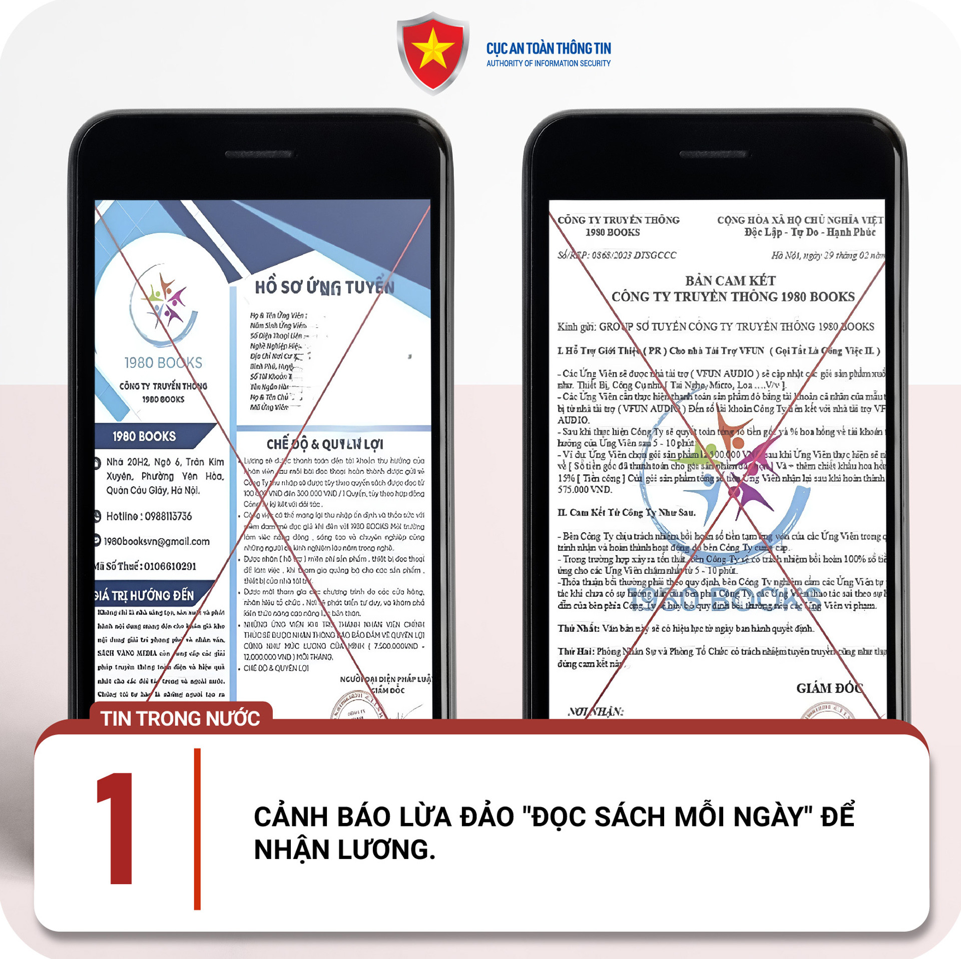 Cảnh báo người dùng Việt về lừa đảo trực tuyến qua email