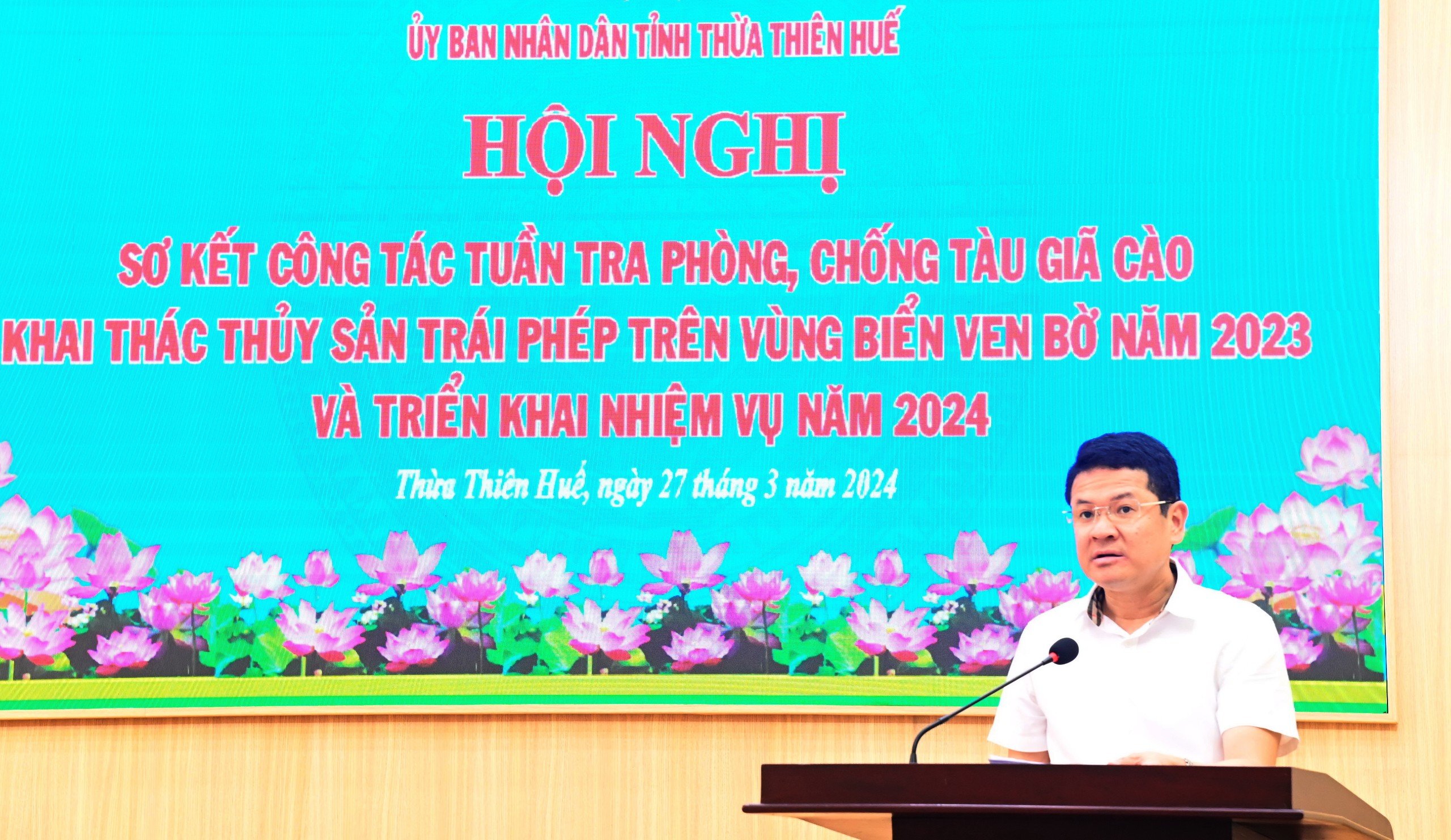 Thừa Thiên Huế Đẩy mạnh tuần tra, phòng, chống khai thác thủy sản trái phép trên biển