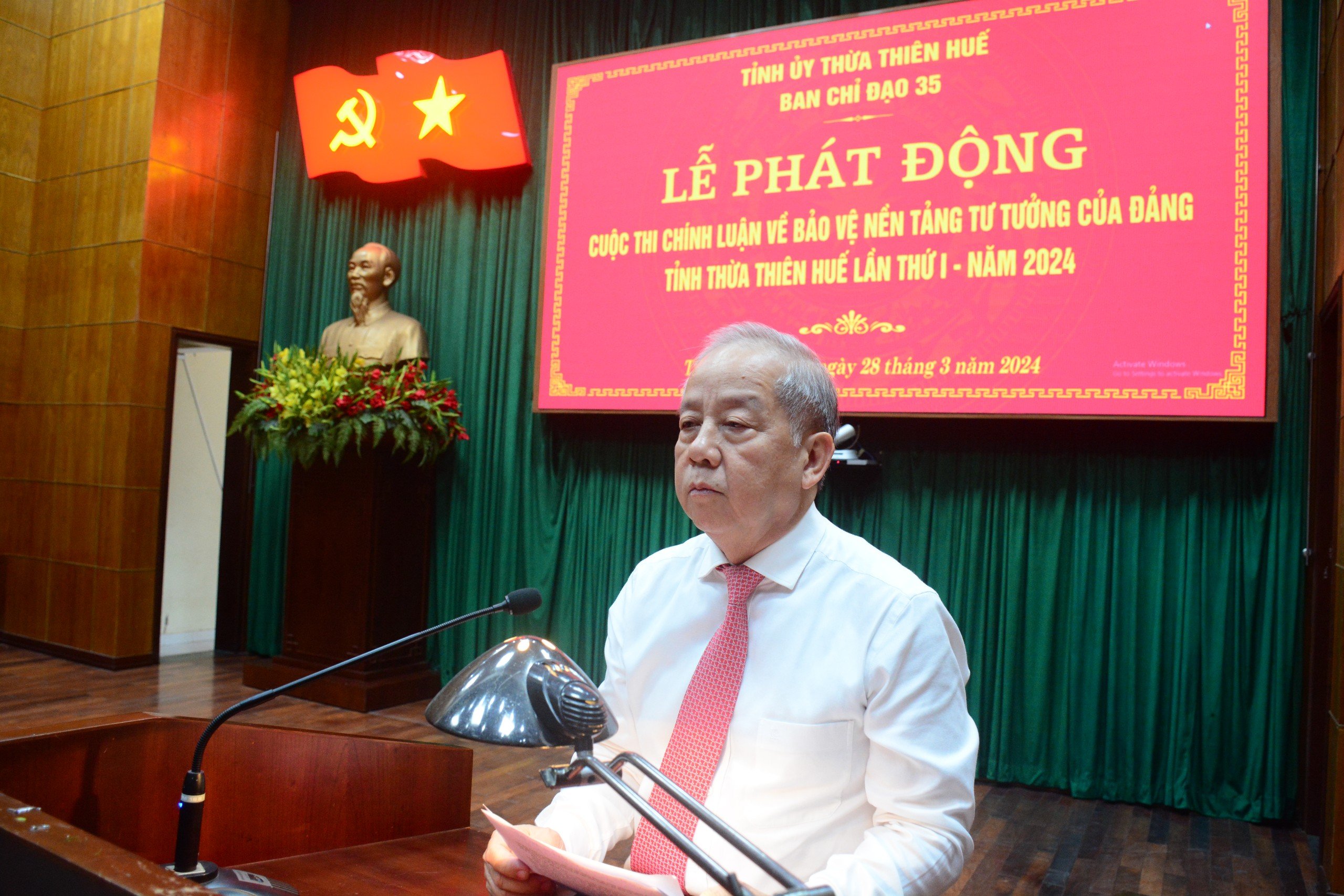 Thừa Thiên Huế Phát động Cuộc thi chính luận về bảo vệ nền tảng tư tưởng của Đảng lần thứ I - năm 2024