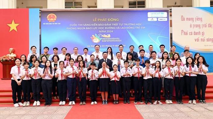 Phát động cuộc thi về phòng ngừa bạo lực học đường và lao động trẻ em