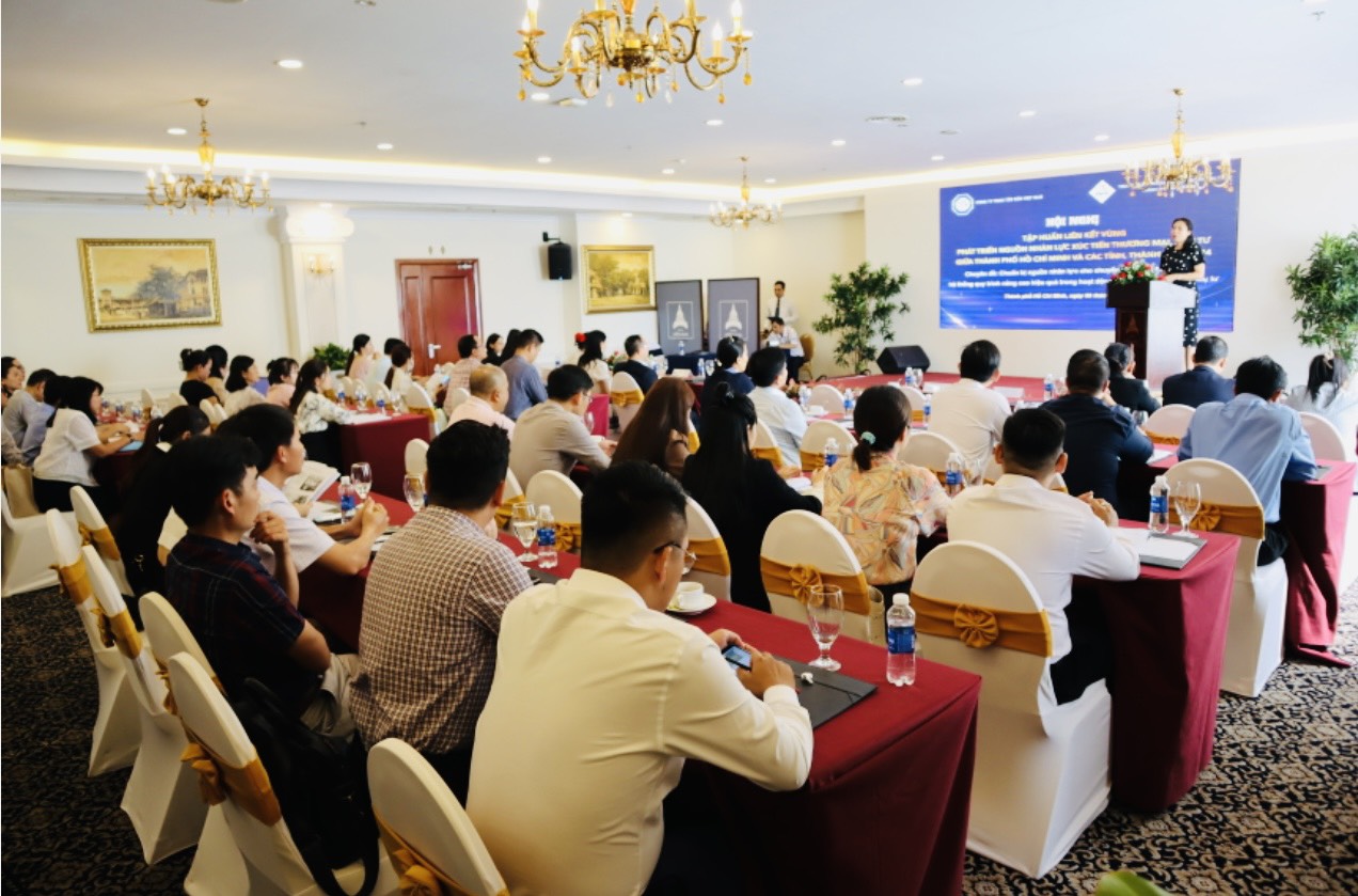 TP Hổ Chí Minh đẩy mạnh phát triển nguồn nhân lực xúc tiến thương mại, đầu tư