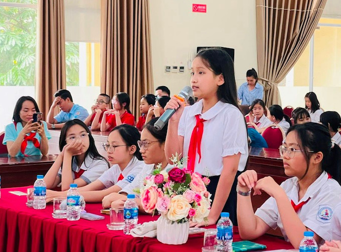 Hơn 900 ý kiến của thiếu nhi Thủ đô về vấn đề bạo lực học đường