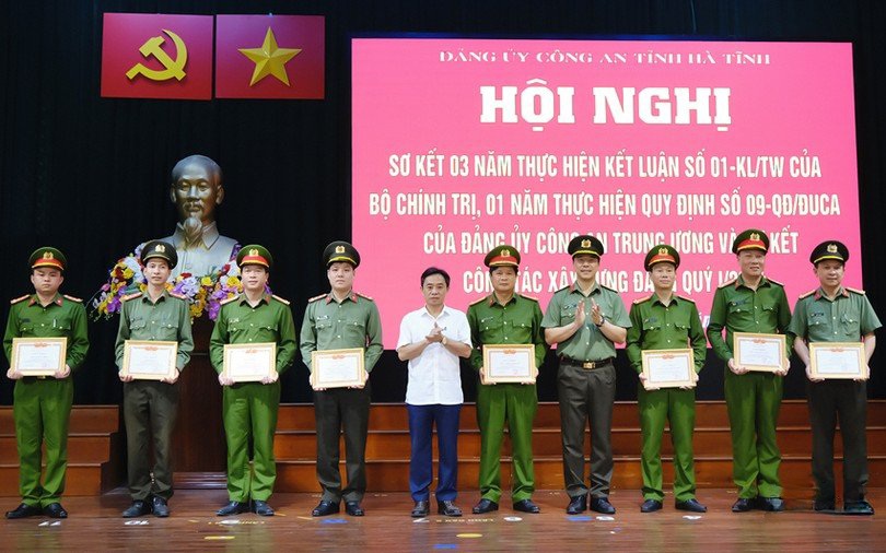 Cán bộ, chiến sĩ Công an Hà Tĩnh khắc ghi lời Bác dạy