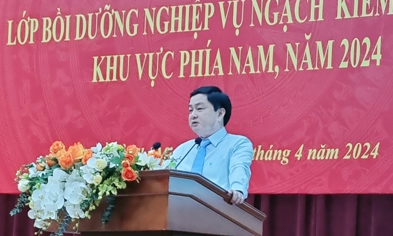 Khai giảng Lớp bồi dưỡng nghiệp vụ ngạch kiểm tra viên khu vực phía Nam