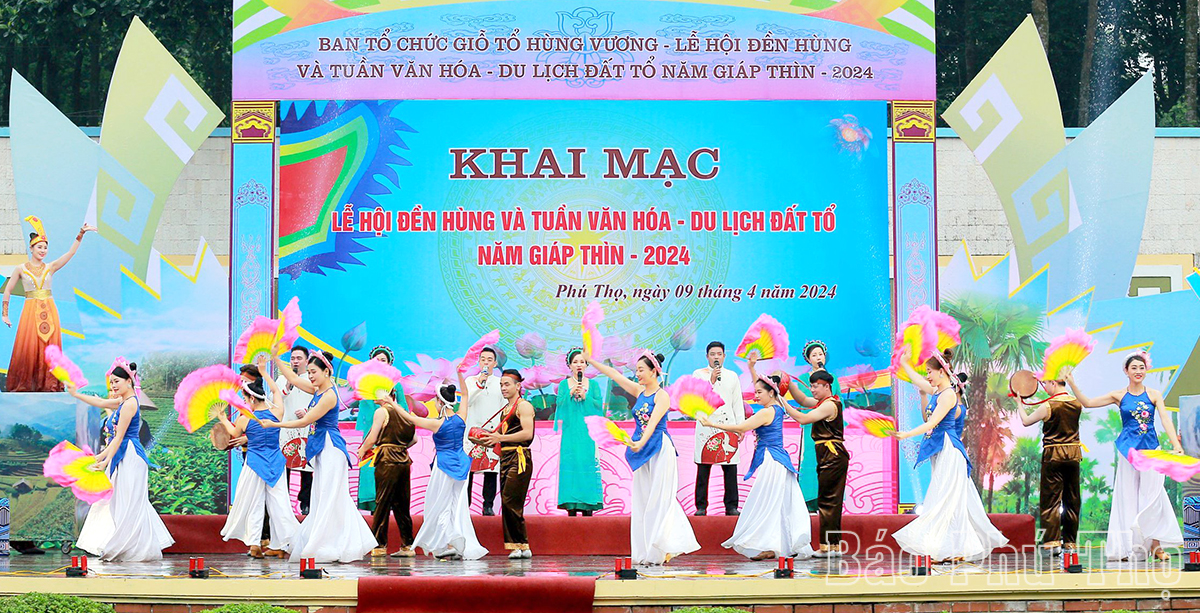 Khai mạc Lễ hội Đền Hùng năm 2024