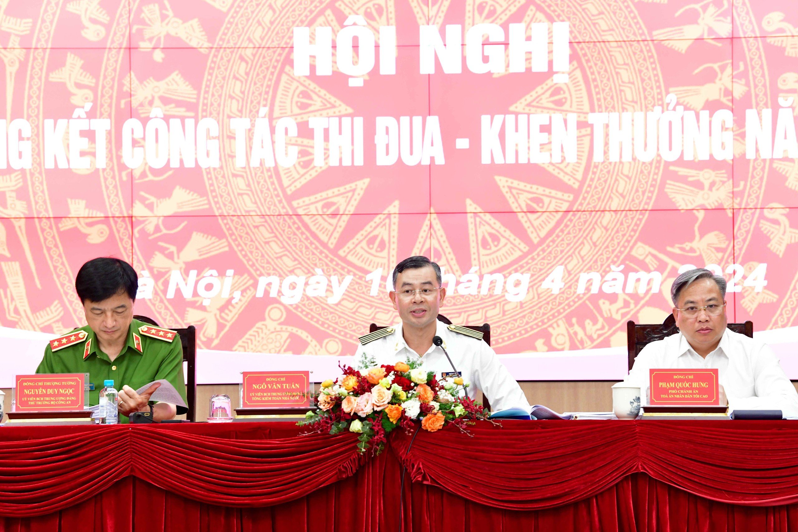 Khối bộ, ngành Nội chính Trung ương Phát huy hiệu quả các phong trào thi đua