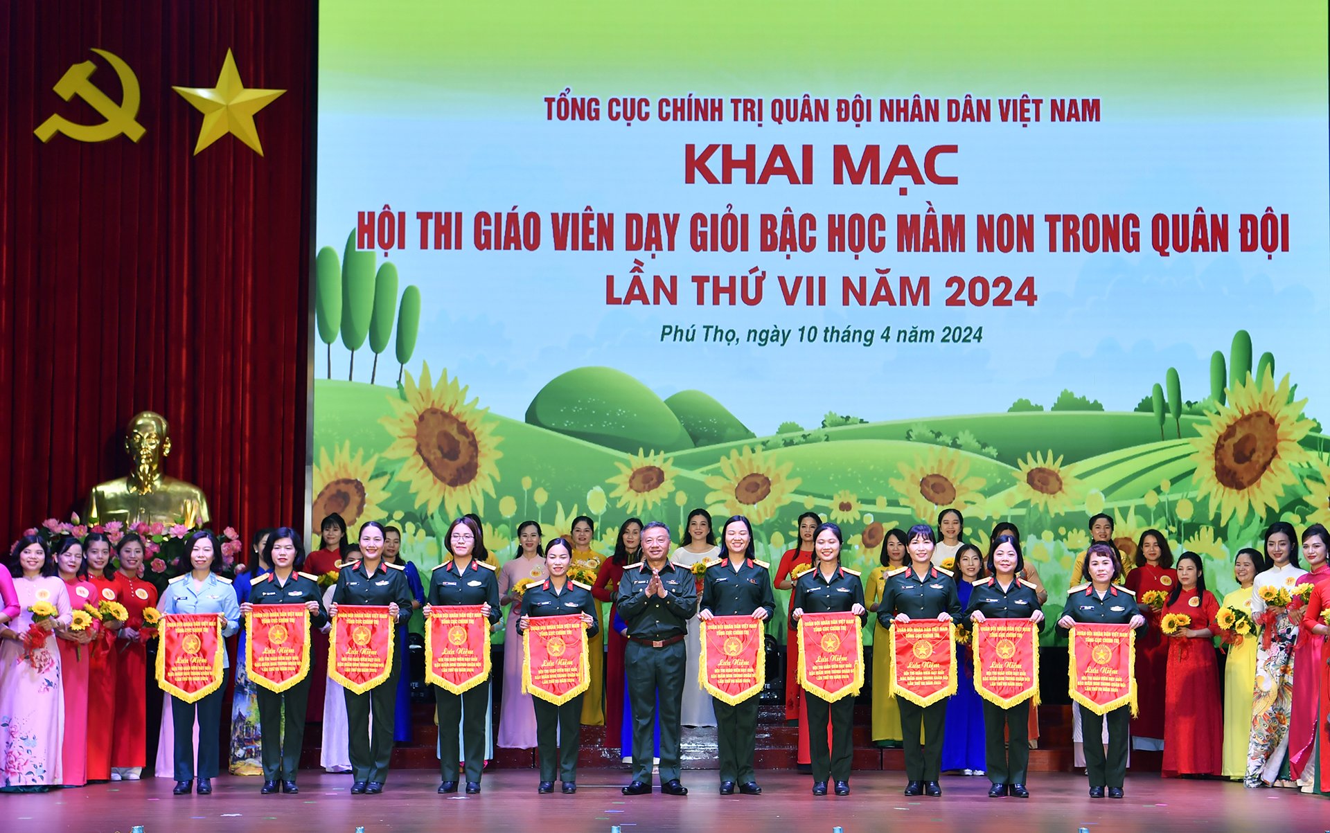 Khai mạc Hội thi giáo viên dạy giỏi bậc học mầm non trong Quân đội lần thứ VII