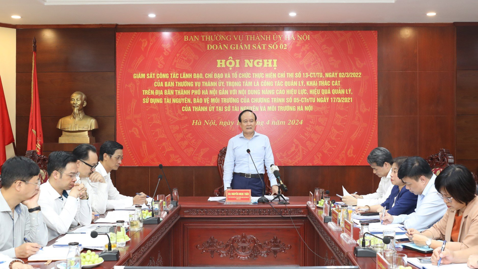 Phải chi tiết về công tác quản lý, khai thác cát trên địa bàn Hà Nội