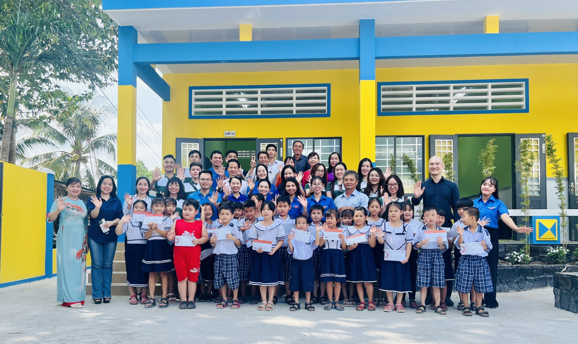 Hậu Giang Khánh thành phòng học và khu vui chơi tại điểm trường Phụng Sơn A