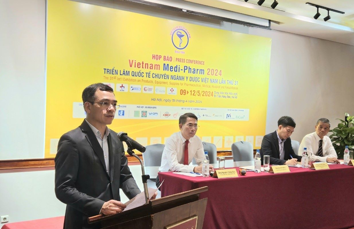 Hơn 500 gian hàng tham dự triển lãm quốc tế chuyên ngành y dược Việt Nam lần thứ 31