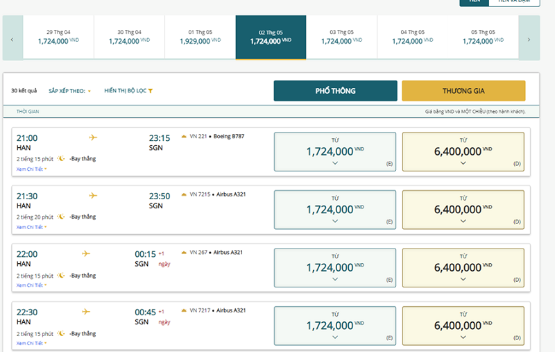 Vietnam Airlines nỗ lực hạ nhiệt giá vé máy bay