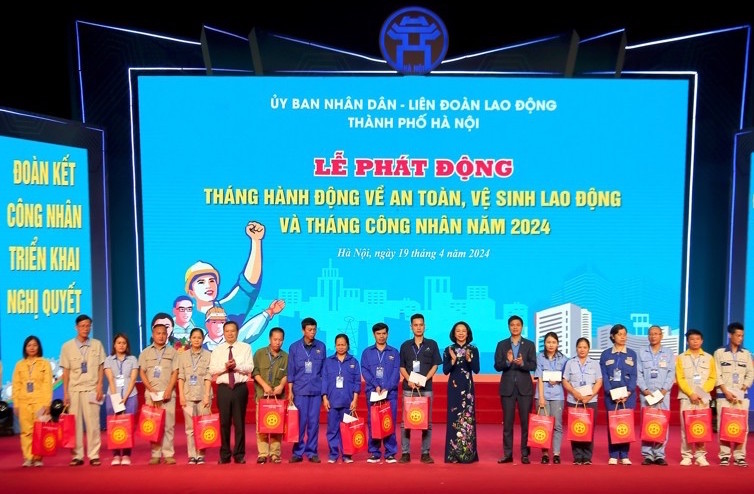 Phát động Tháng hành động về an toàn vệ sinh lao động và Tháng Công nhân năm 2024