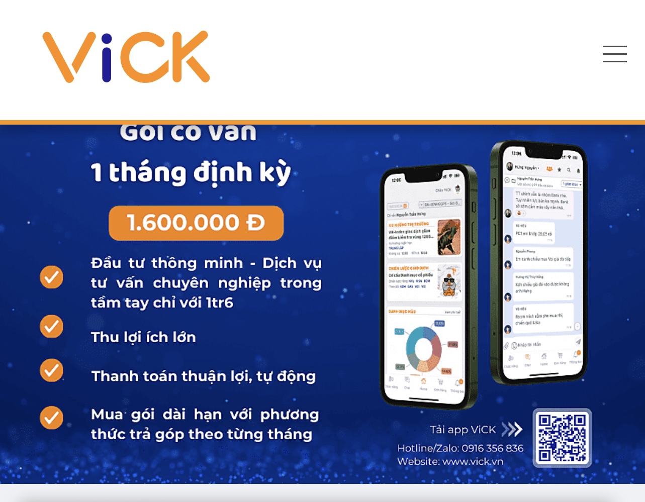 Công ty VICK cung cấp dịch vụ tư vấn đầu tư chứng khoán không phép