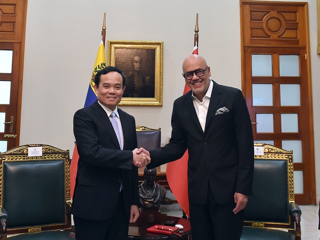 Chủ tịch Quốc hội Venezuela Việt Nam là tấm gương, là nguồn cảm hứng đối với các dân tộc ở Mỹ Latinh