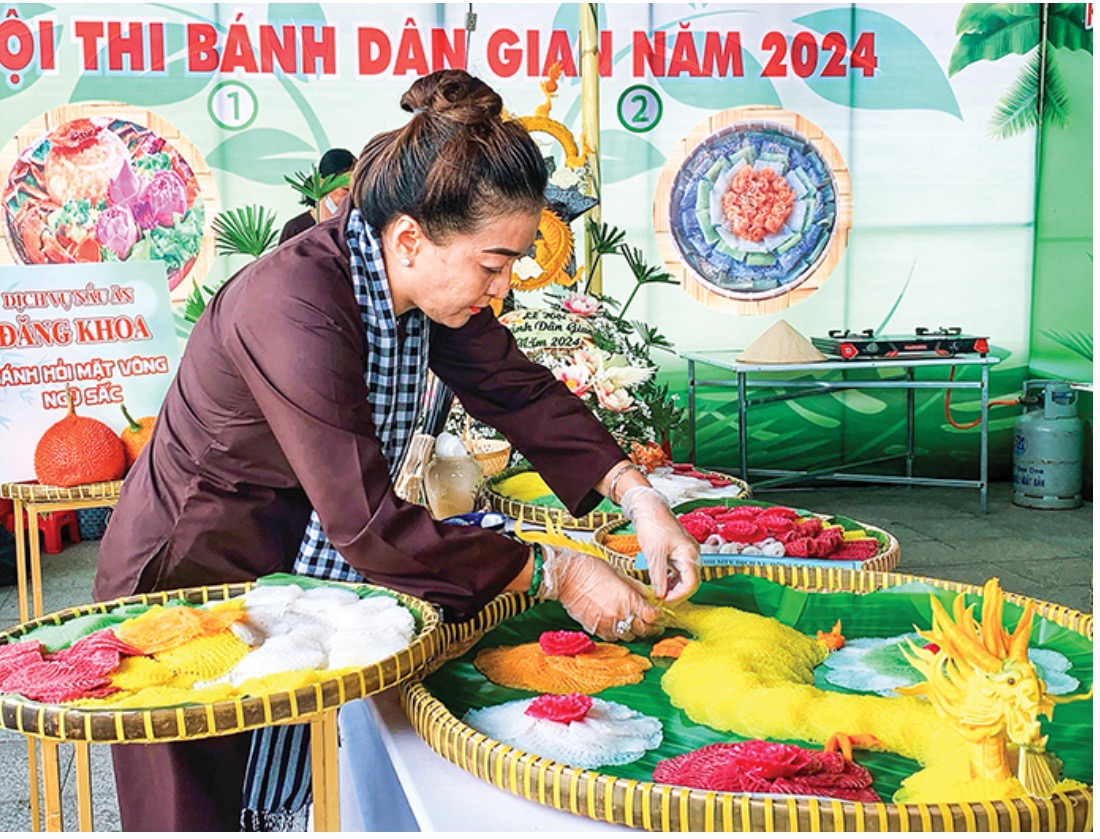 Hơn 870 000 lượt khách tham quan, trải nghiệm Lễ hội Bánh dân gian Nam Bộ lần thứ XI