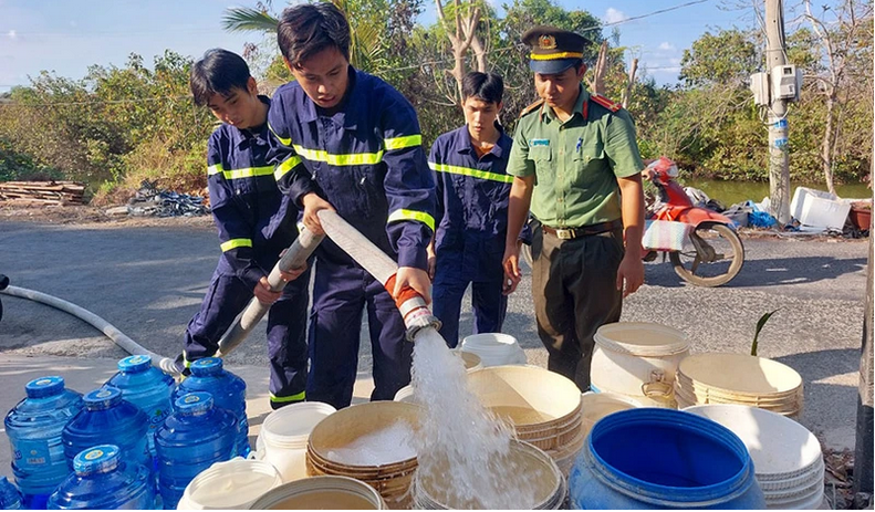 Xâm nhập mặn sẽ ảnh hưởng đến giữa tháng 5 2024