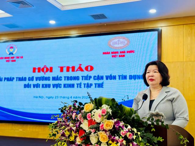 Tháo gỡ vướng mắc trong tiếp cận vốn tín dụng đối với khu vực kinh tế tập thể