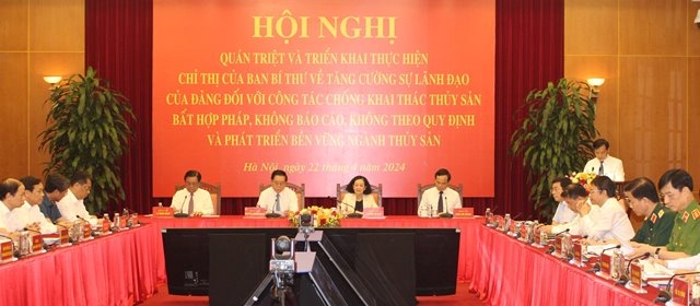 Nỗ lực thực hiện mục tiêu gỡ cảnh báo “Thẻ vàng” IUU trong năm 2024