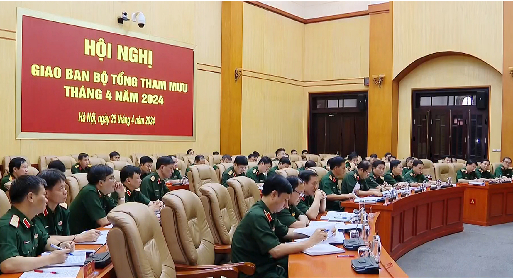 Bộ Tổng Tham mưu triển khai nhiệm vụ tháng 5 2024
