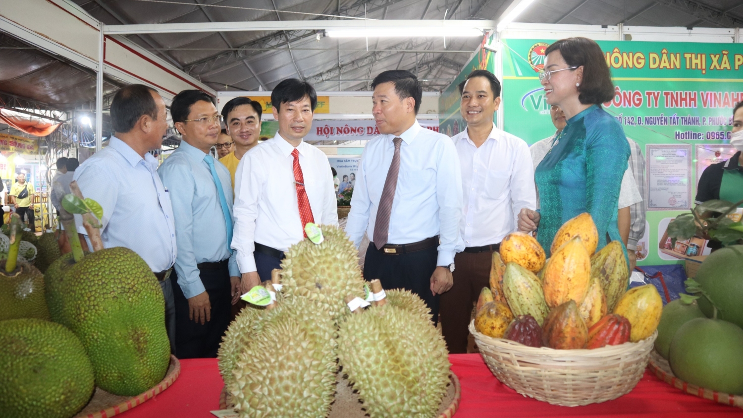 400 gian hàng tham gia Hội chợ trái cây và hàng nông sản tỉnh Bình Phước