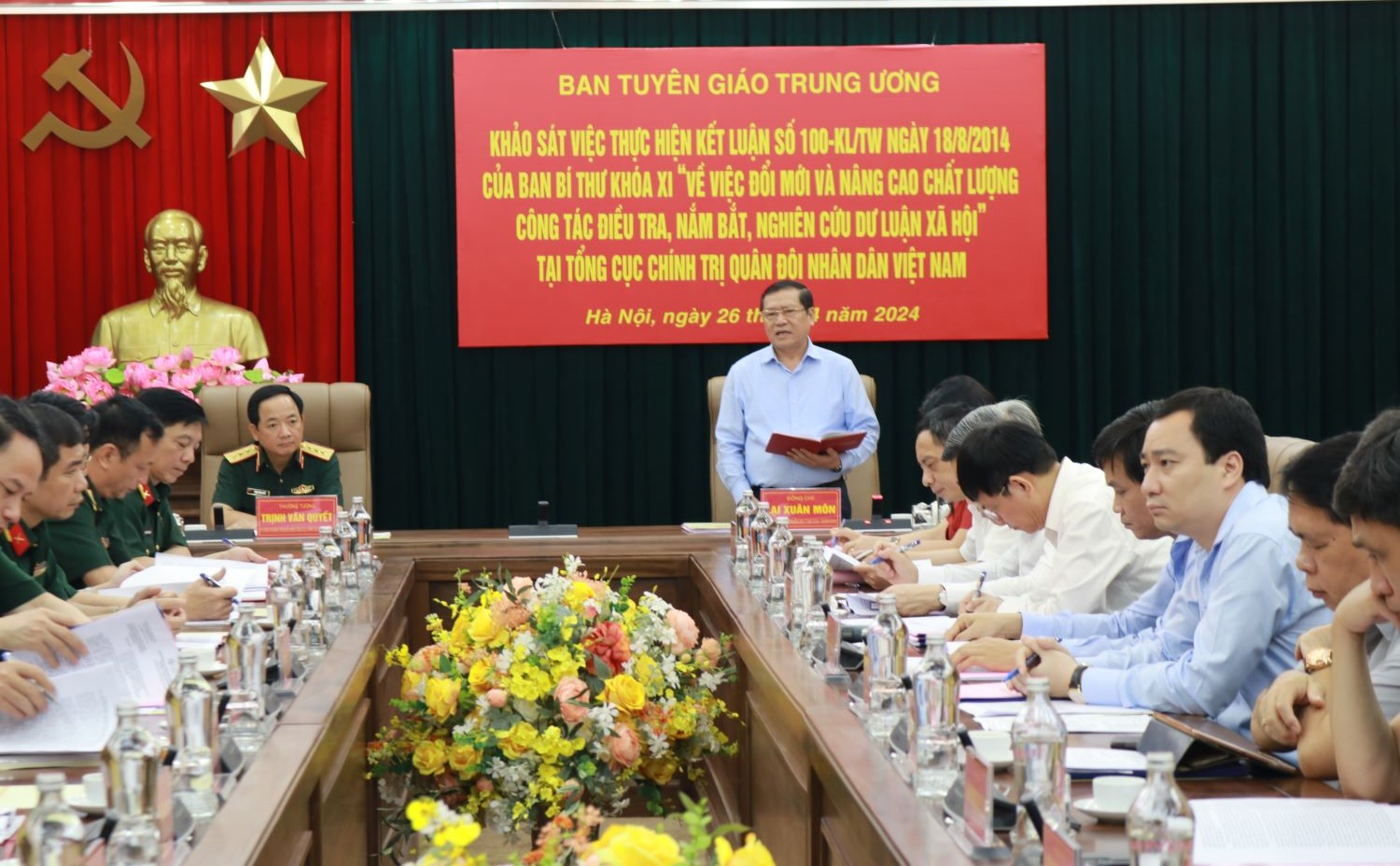 Nâng cao chất lượng, hiệu quả công tác điều tra, nắm bắt dư luận xã hội trong Quân đội