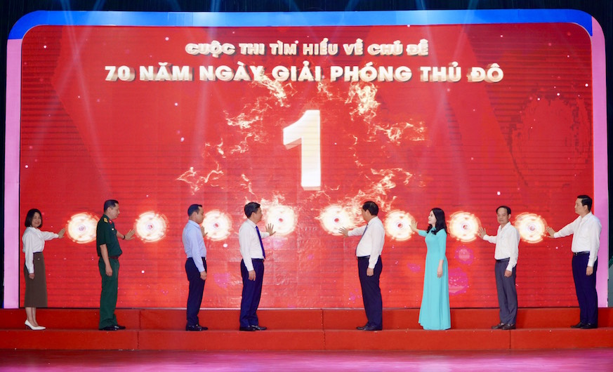 Phát động cuộc thi Tìm hiểu về chủ đề 70 năm ngày Giải phóng Thủ đô