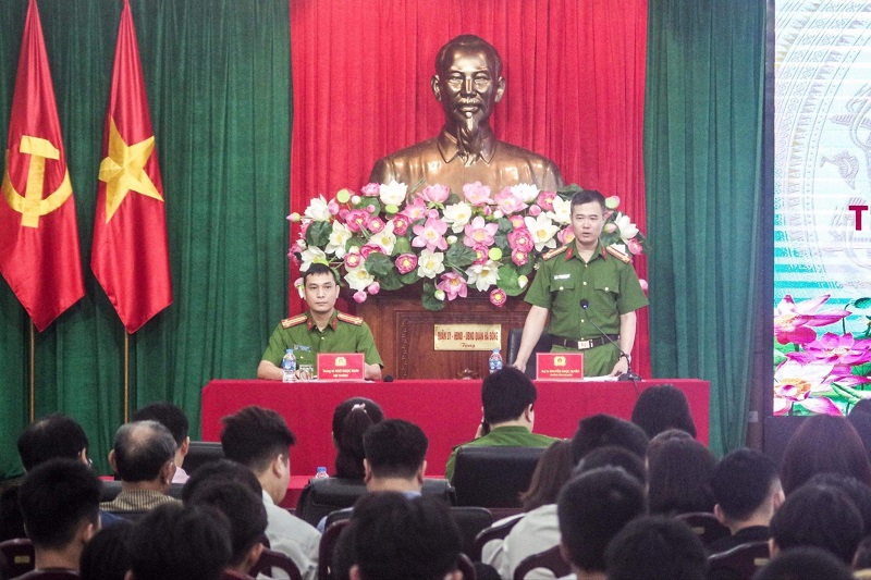 Công an quận Hà Đông Hà Nội đối thoại với 300 thanh, thiếu niên có quá khứ lầm lỗi