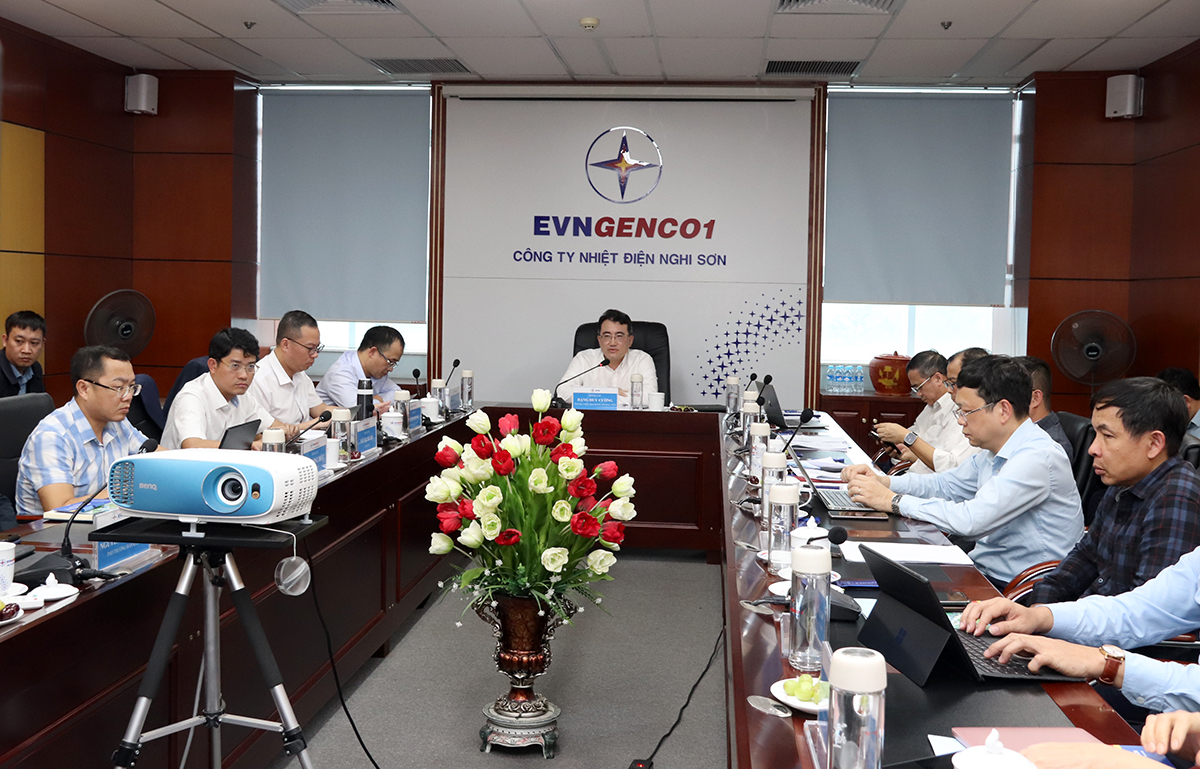 EVN kiểm tra công tác vận hành tại Nhà máy Nhiệt điện Nghi Sơn
