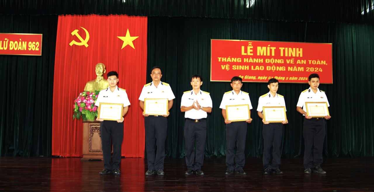 Lữ đoàn 962, Quân khu 9 Tăng cường bảo đảm an toàn, vệ sinh lao động