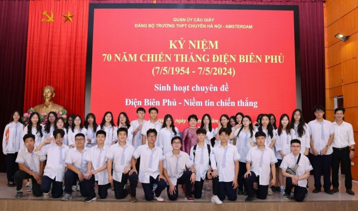 Lan tỏa tình yêu lịch sử qua sinh hoạt chuyên đề “Điện Biên Phủ - niềm tin chiến thắng”