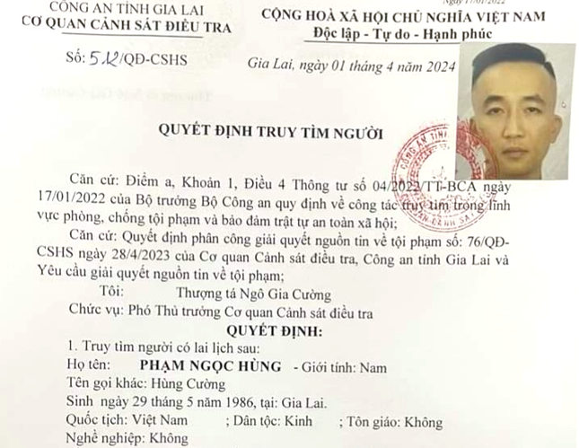 Bắt đối tượng giả danh nhà báo, cưỡng đoạt tiền của doanh nghiệp