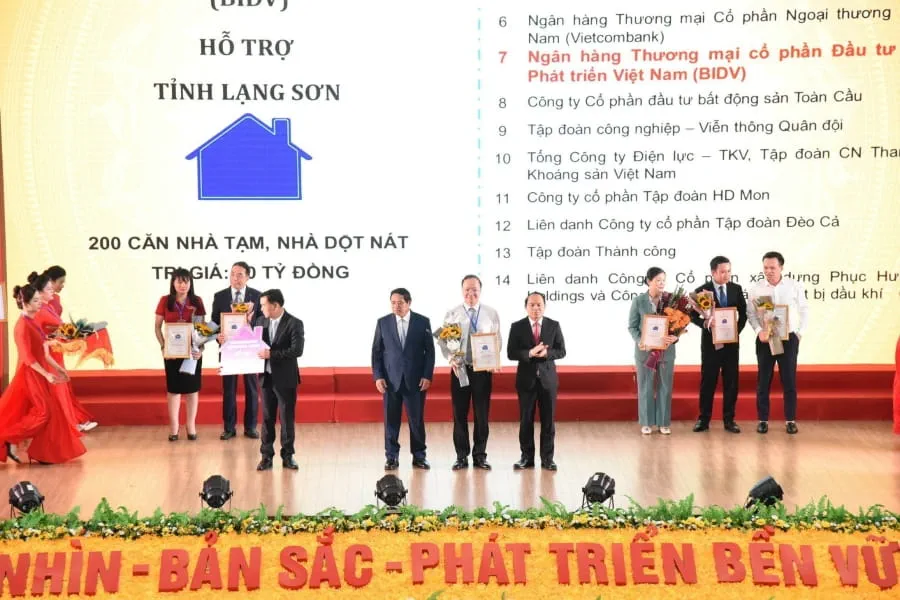Vietcombank tài trợ 10 tỷ đồng xây dựng nhà cho hộ nghèo tại tỉnh Lạng Sơn