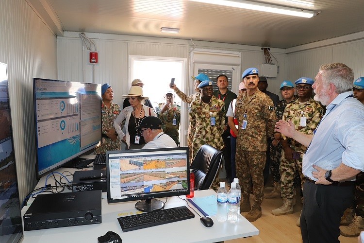 Đội Công binh Việt Nam khánh thành Doanh trại thông minh ở Abyei