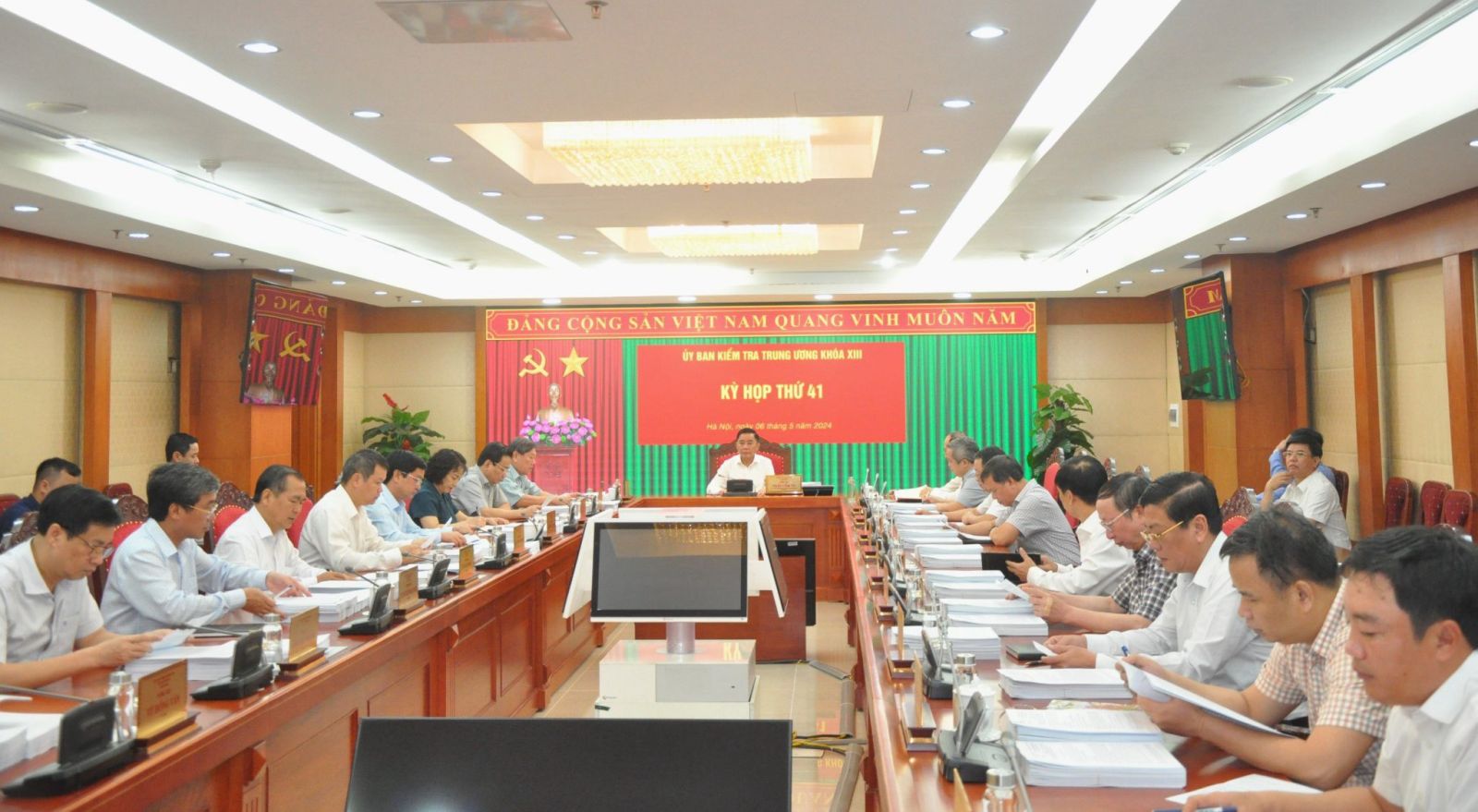 Thông cáo Kỳ họp thứ 41 Ủy ban Kiểm tra Trung ương