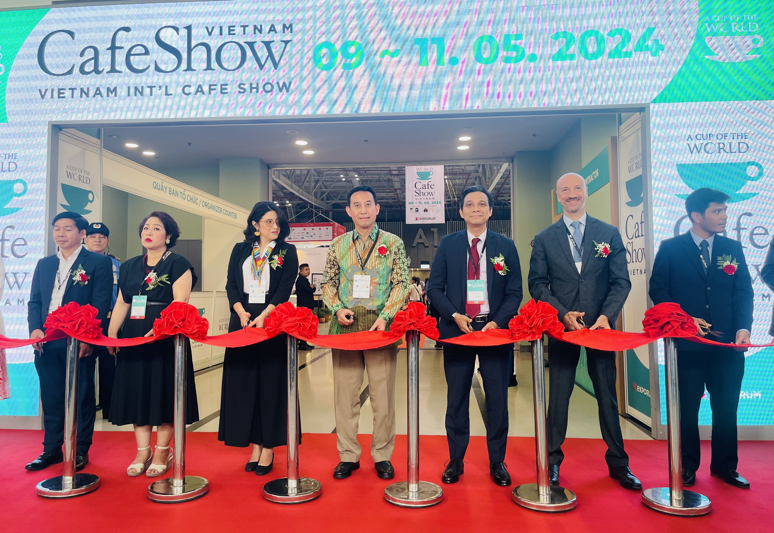 Hơn 400 đơn vị tham gia Triển lãm Quốc tế Café show Việt Nam 2024