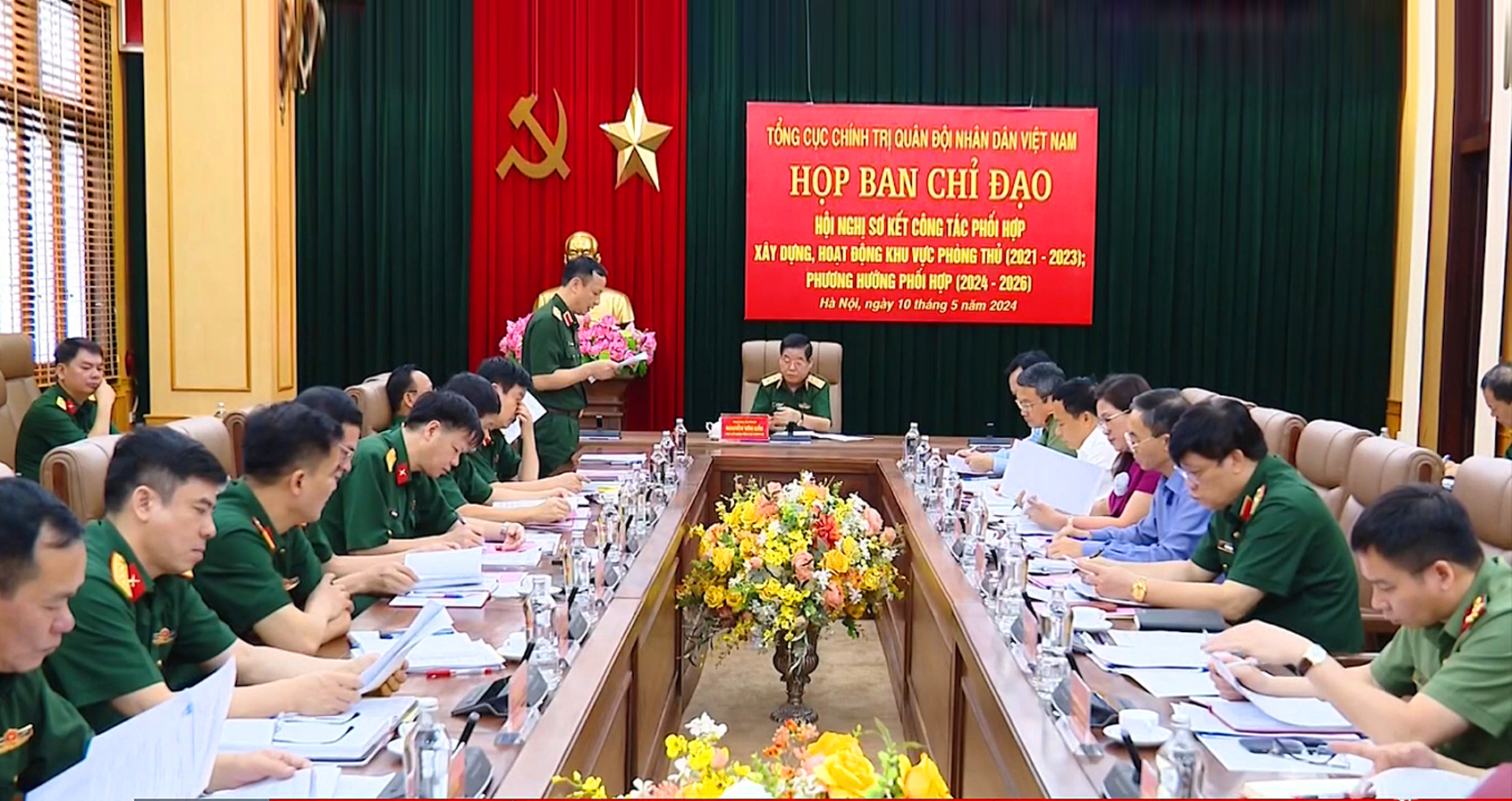 Tăng cường phối hợp xây dựng tiềm lực khu vực phòng thủ